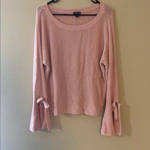 Express pink sweater